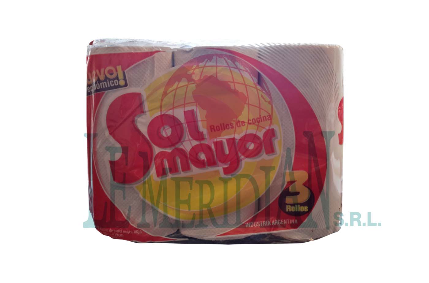 Rollo De Cocina Sol Mayor 3Ux40Pañ - alberdisa
